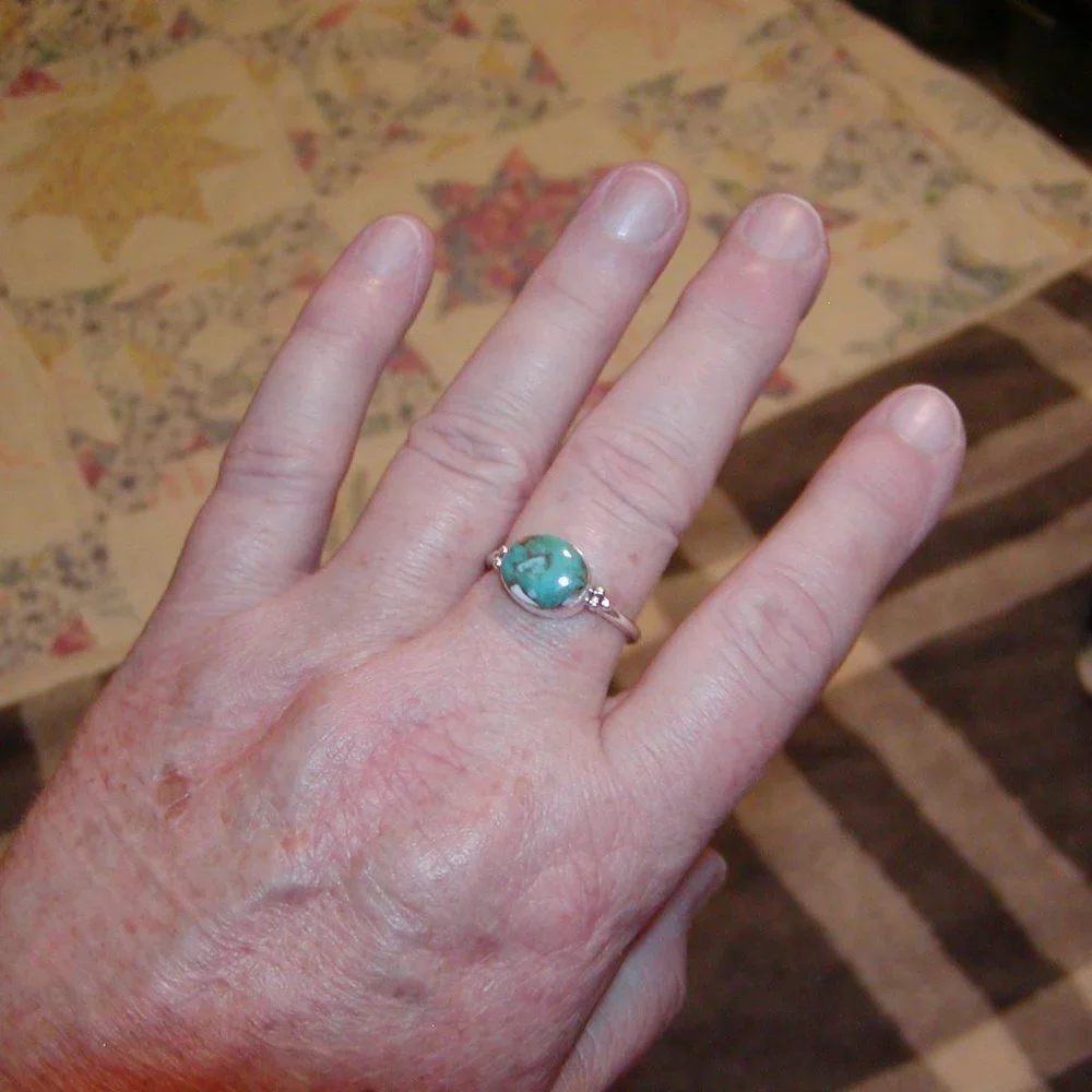 Turquoise ring. - Picture 6 of 6